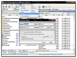 Connection setting
